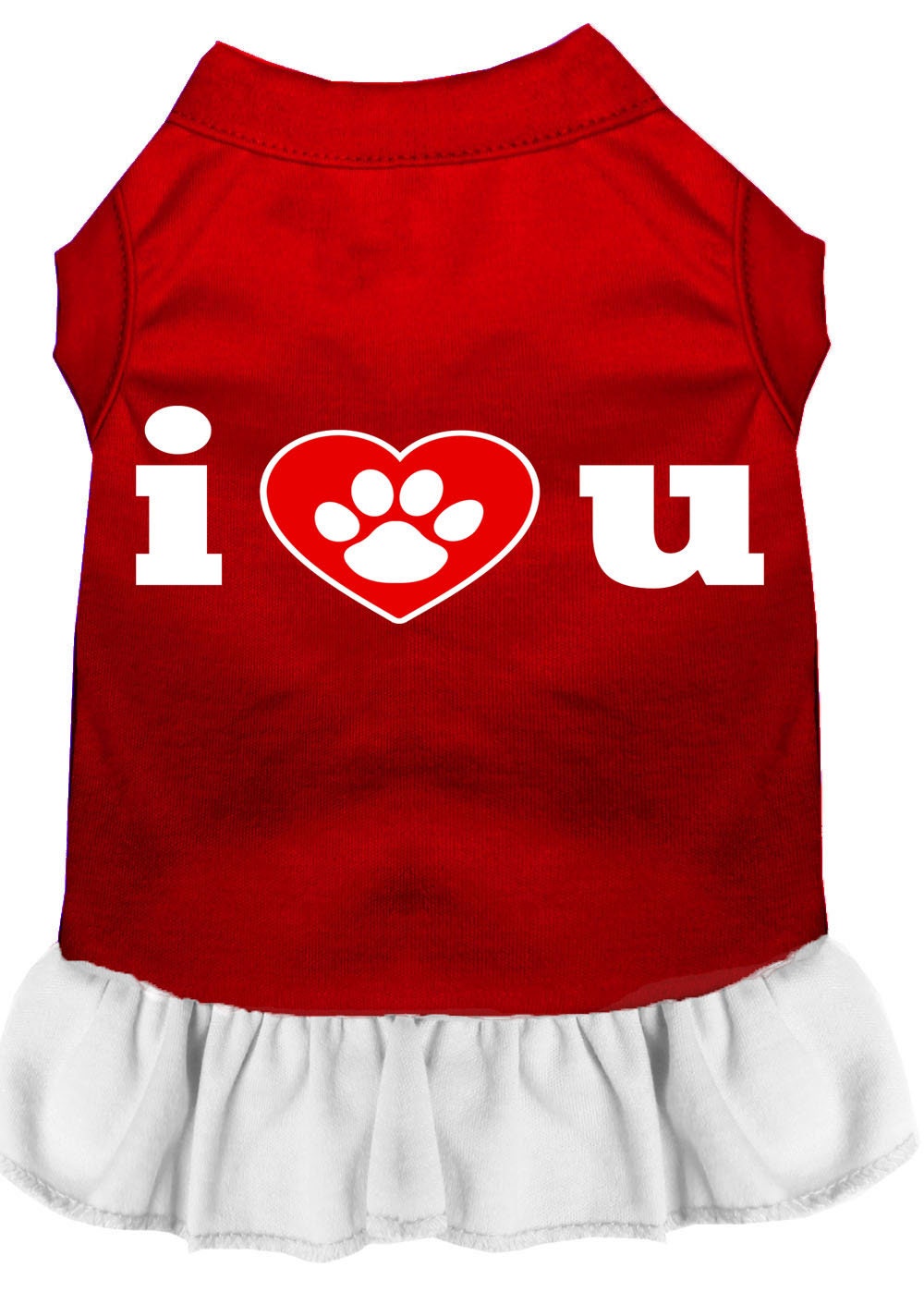 Pet Dress "I Heart You"