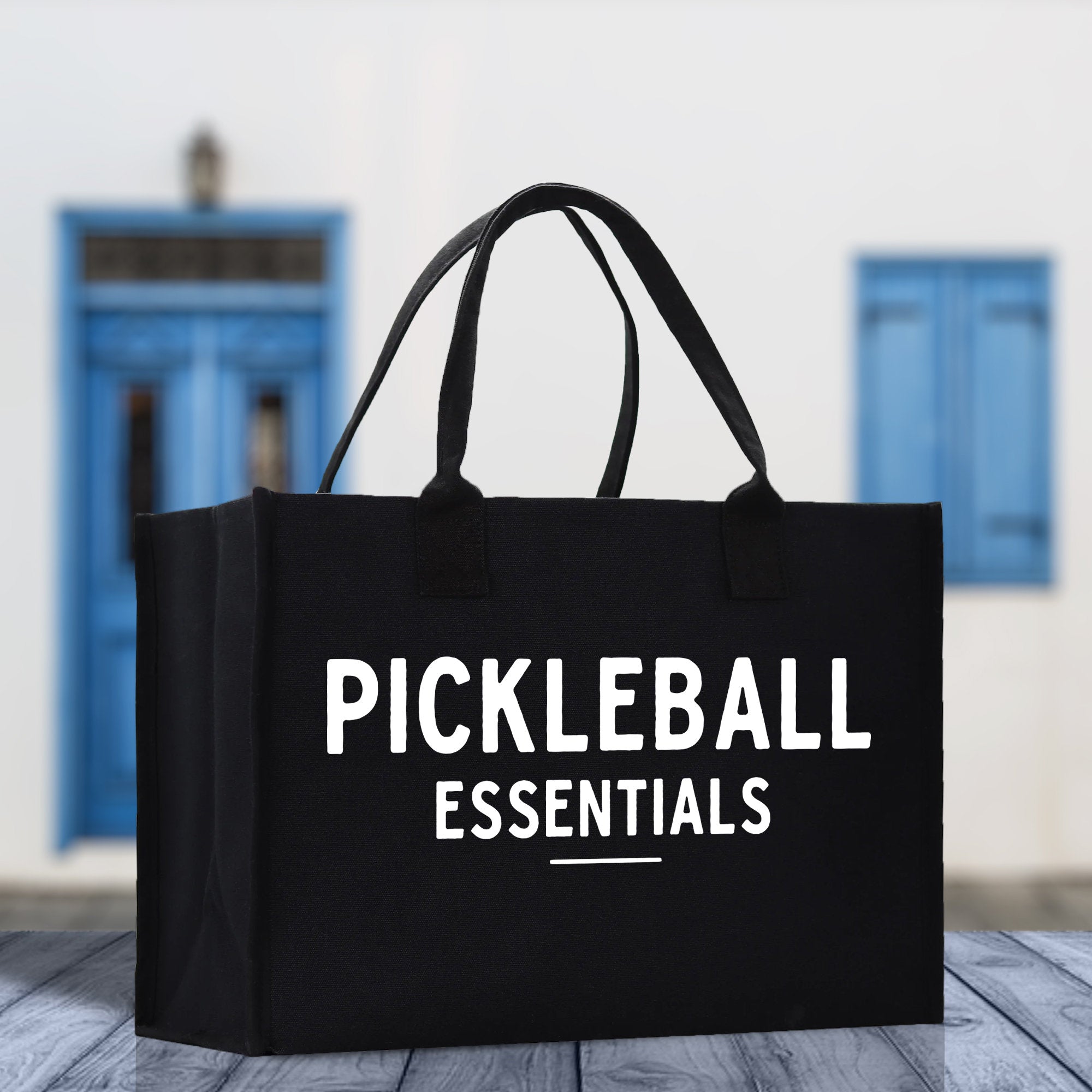 Canvas Tote Bag Pickleball