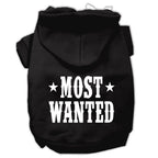 Pet Hoodie "Most Wanted"