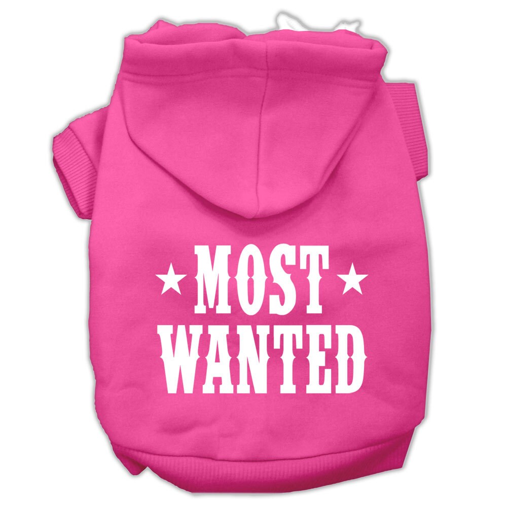 Pet Hoodie "Most Wanted"