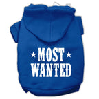 Pet Hoodie "Most Wanted"