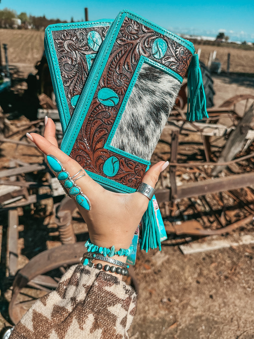 The Turquoise Dreams Wallet