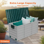 75 Gallon Outdoor Deck Box
