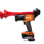 Train Horn for Ridgid Batteries - Dual