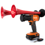 Train Horn for Ridgid Batteries - Dual