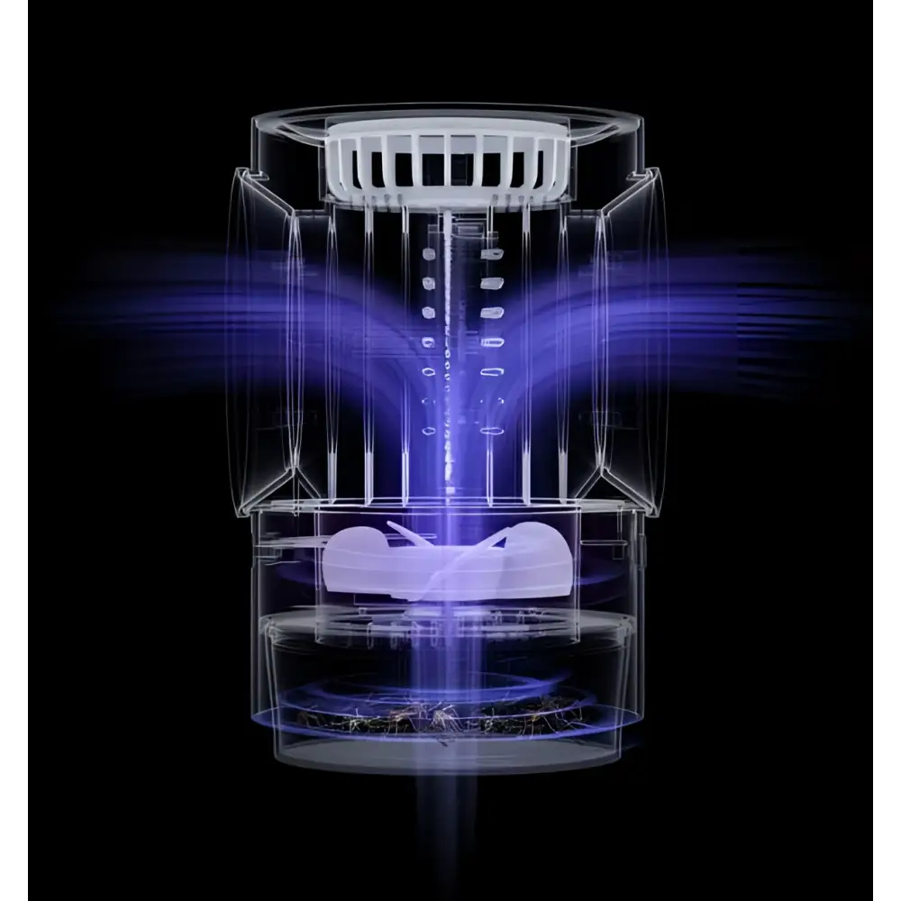 Infant-Safe Mosquito Repellent Insect Trap — Physical UV Room Trap, 2.5W, DC 5V, Black or White