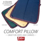 Jeffers Pet Washable Comfy Dog Pillow for Crates, Carriers, or Lounging