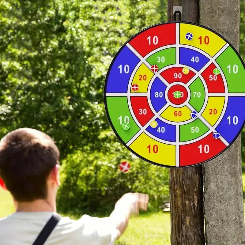 Large 29" Dart Board With Sticky Balls
