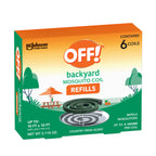 Off!® Backyard Mosquito Coil Refills, Bug Repellent Devices