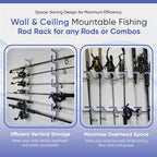 Premium Fishing Rod Racks