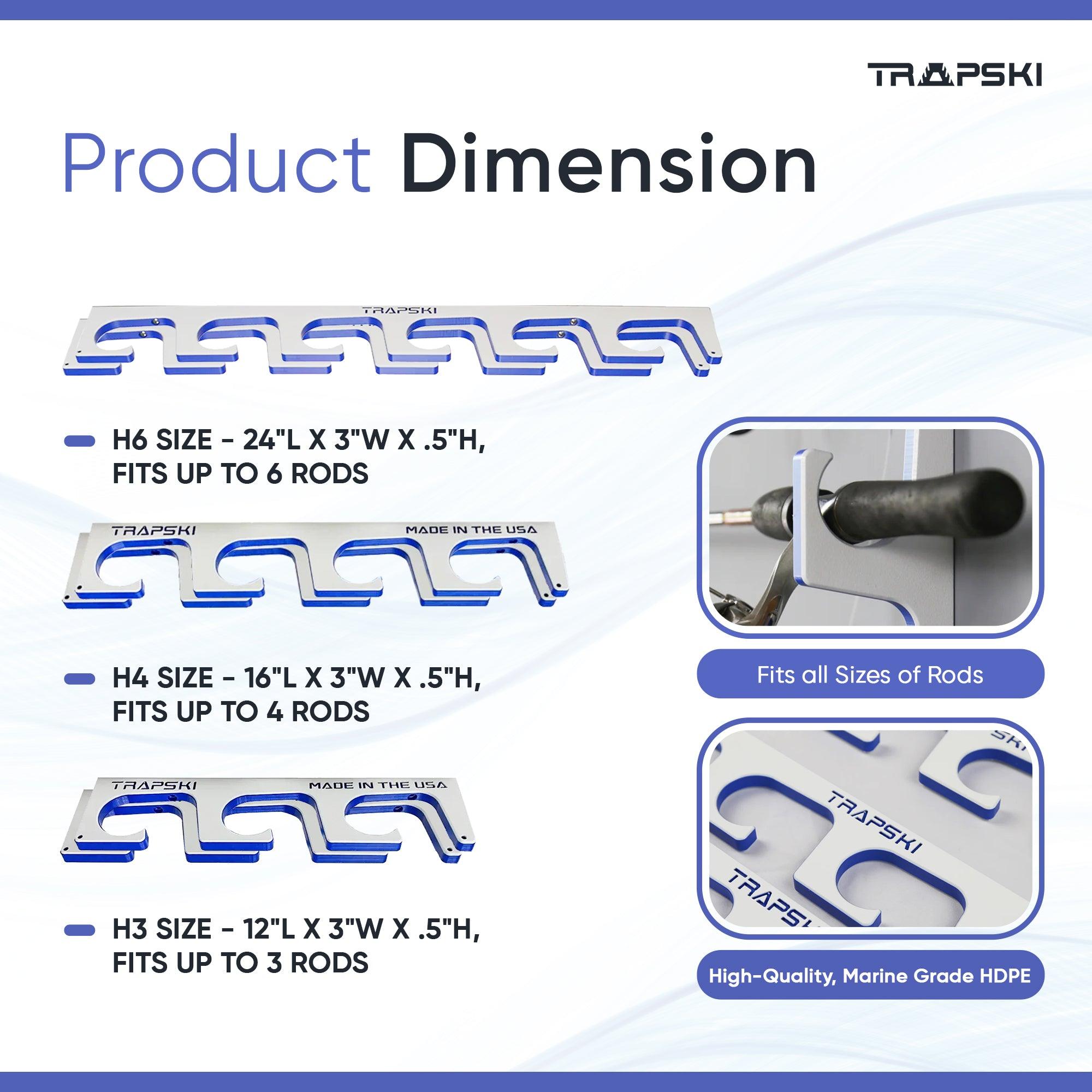 Premium Fishing Rod Racks