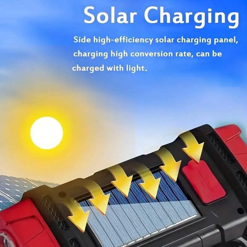 LED Solar Camping Light