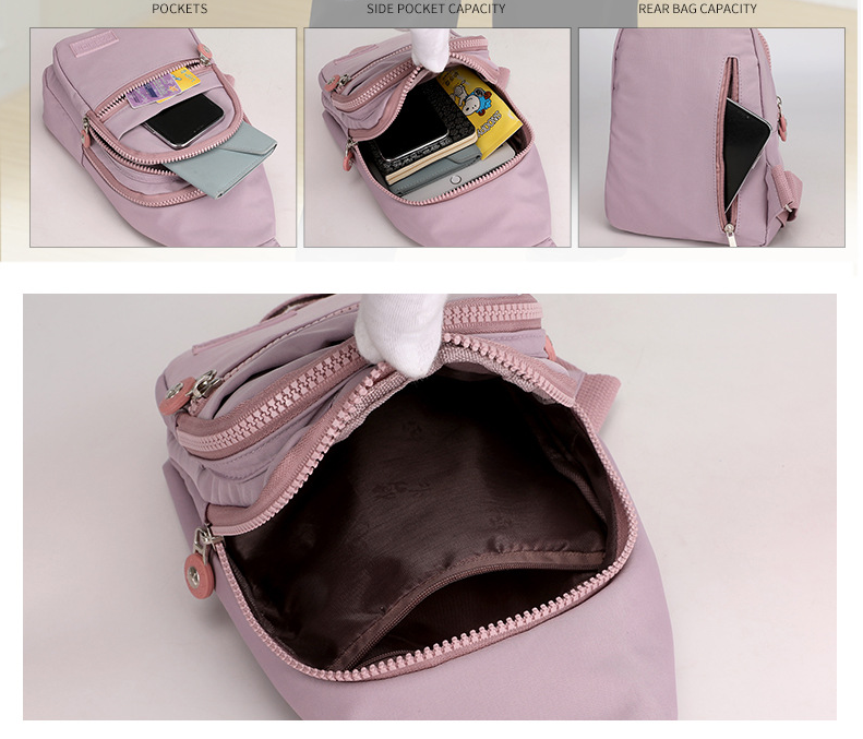 Multi-Layer Chest Bag For Women