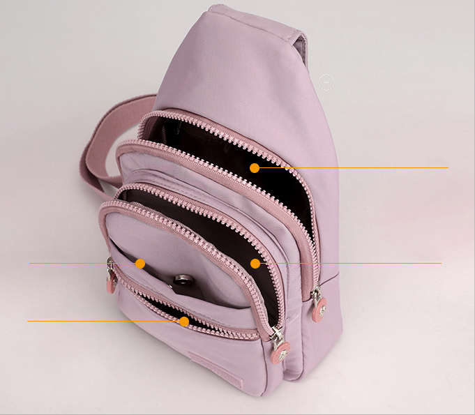 Multi-Layer Chest Bag For Women