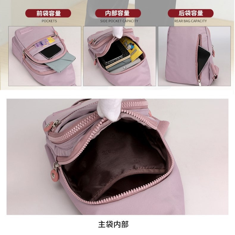 Multi-Layer Chest Bag For Women