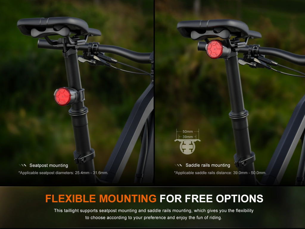Smart-Brake Bicycle Taillight