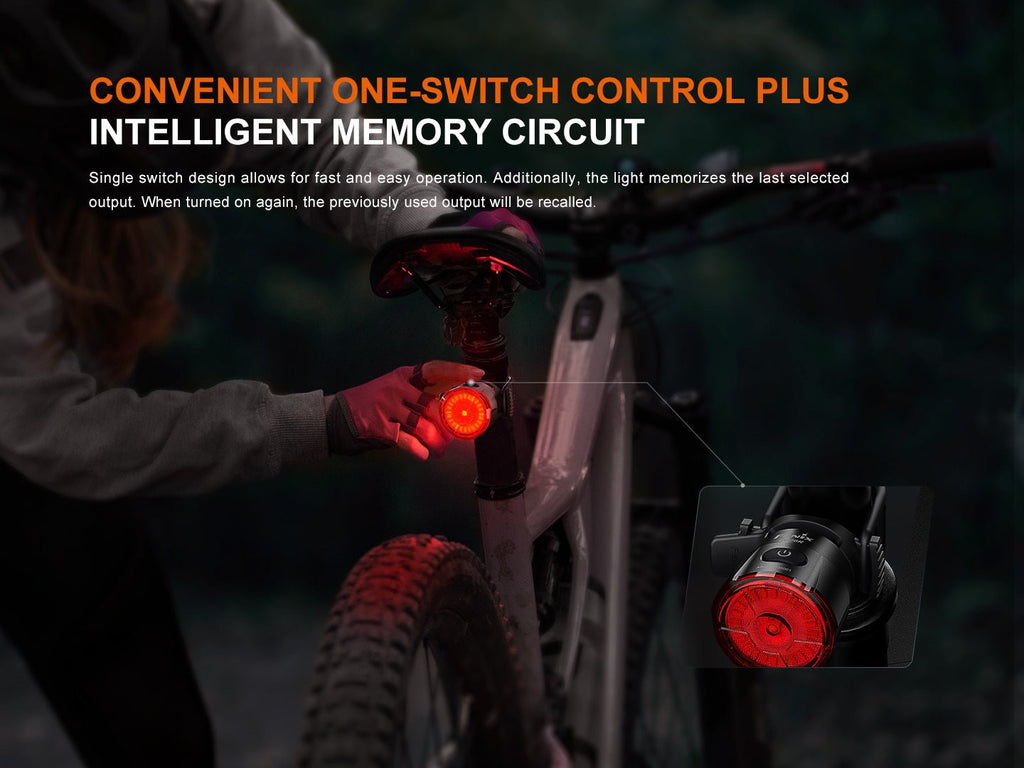 Smart-Brake Bicycle Taillight