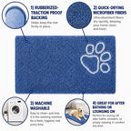 Quick-Drying Anti-Skid Dog Mat