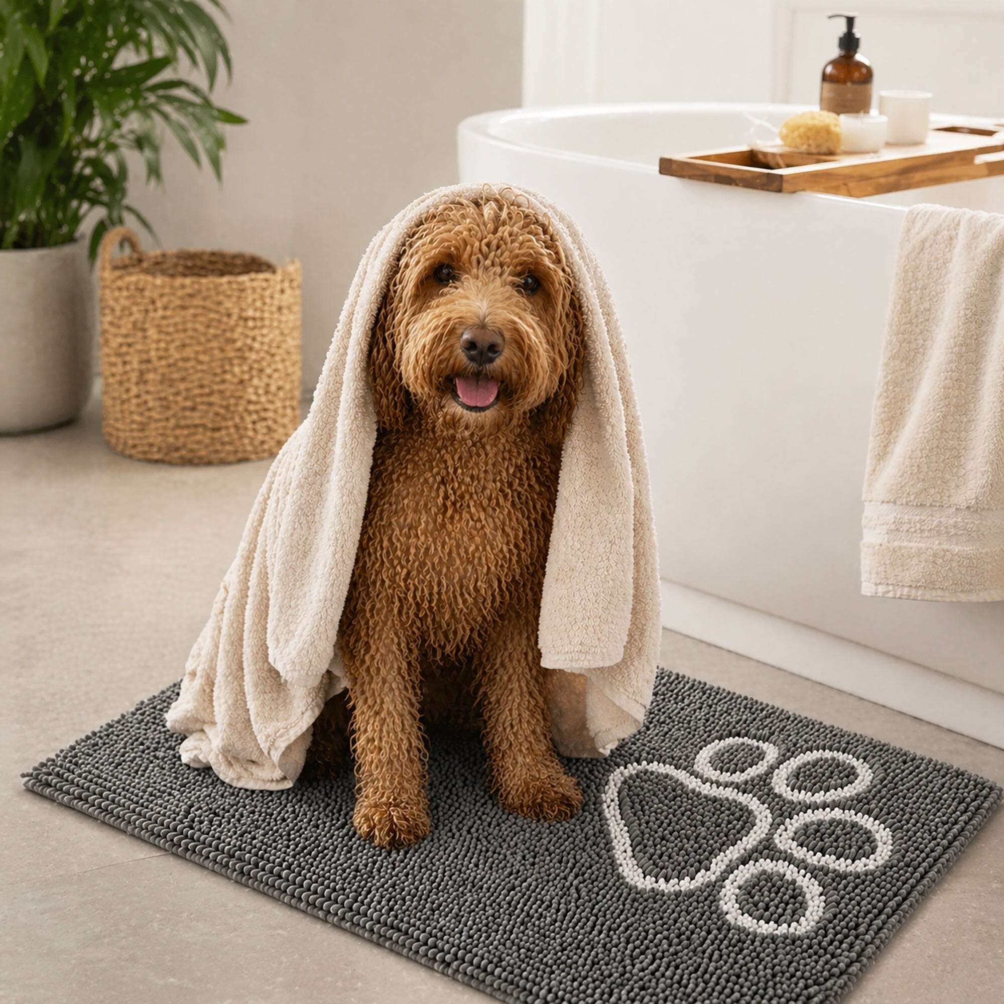 Quick-Drying Anti-Skid Dog Mat