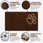 Quick-Drying Anti-Skid Dog Mat