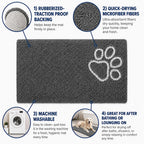 Quick-Drying Anti-Skid Dog Mat