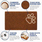 Quick-Drying Anti-Skid Dog Mat