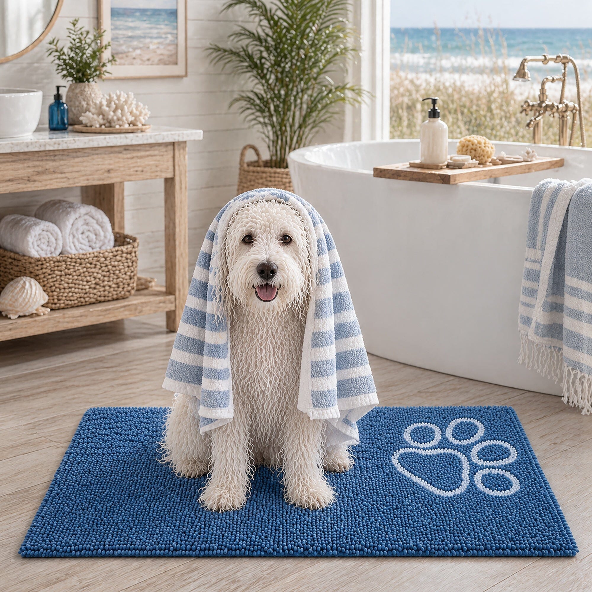 Quick-Drying Anti-Skid Dog Mat