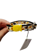 1/2" Chickens And Sunflowers Nylon Dog / Cat Collar