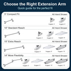 Shower Arm Extension