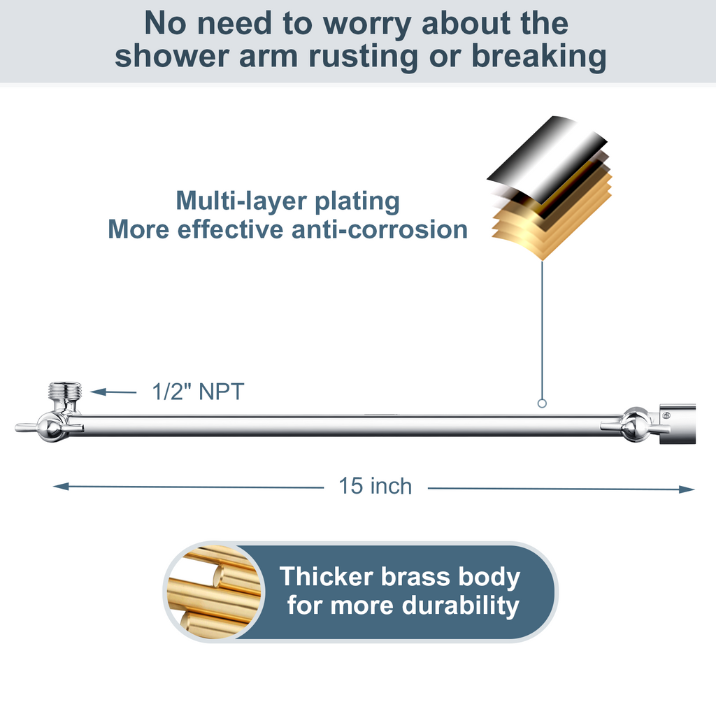Shower Arm Extension