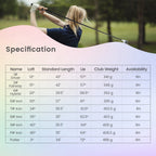 Women's 9 Pieces Complete Golf Club Set