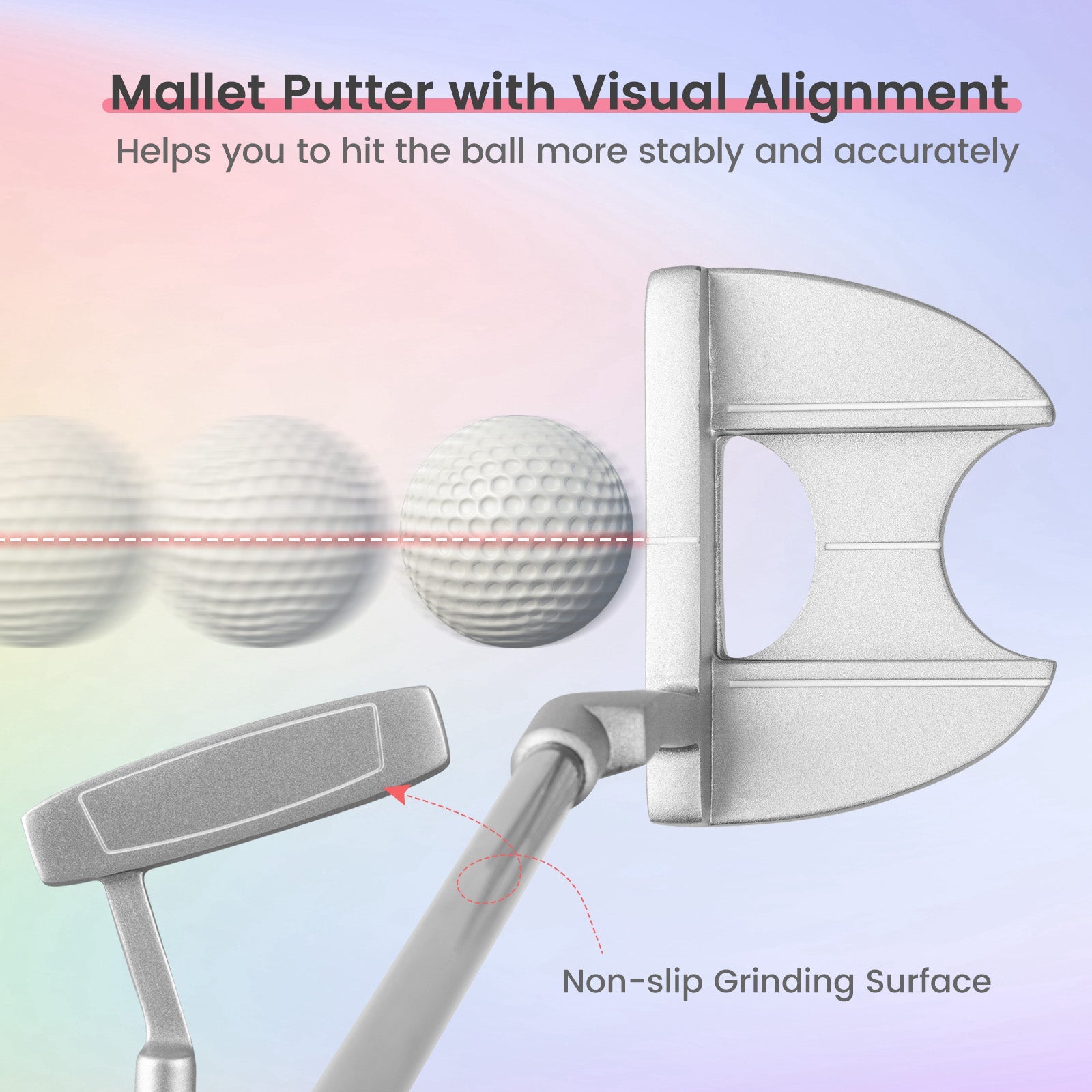 Women's 9 Pieces Complete Golf Club Set