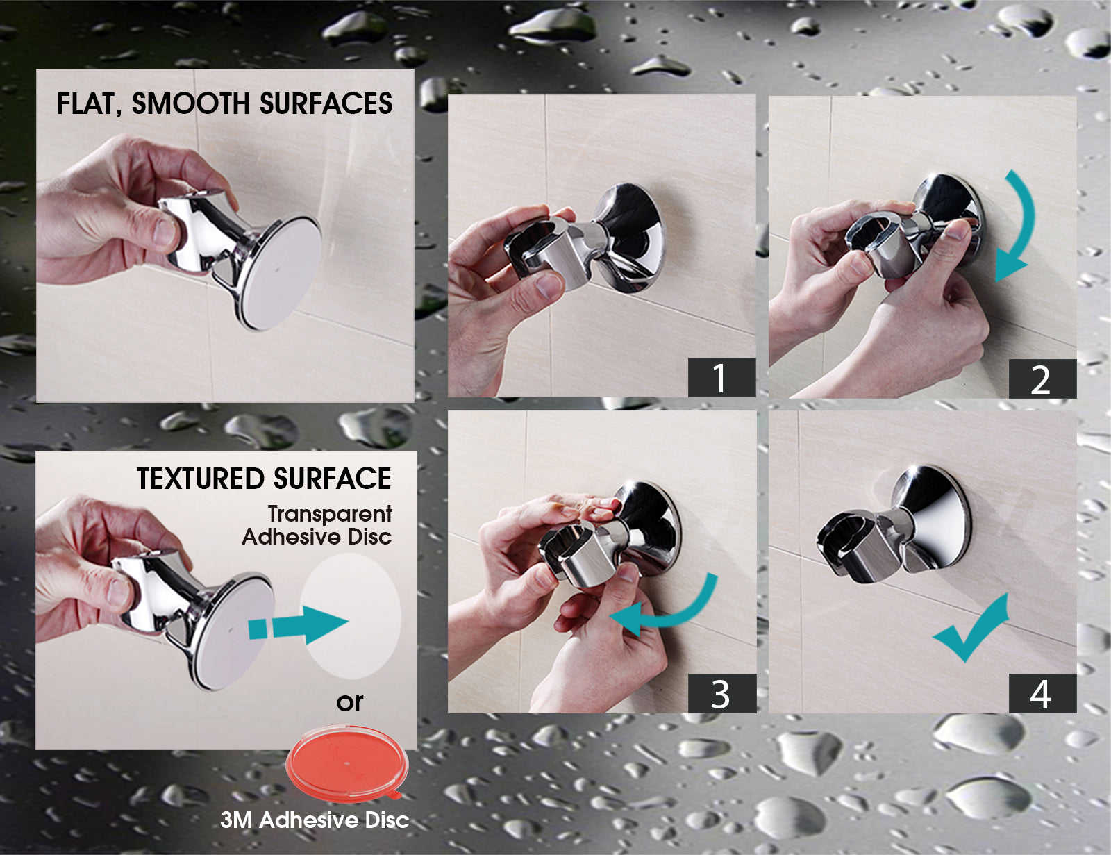 Handheld Shower Head Holder