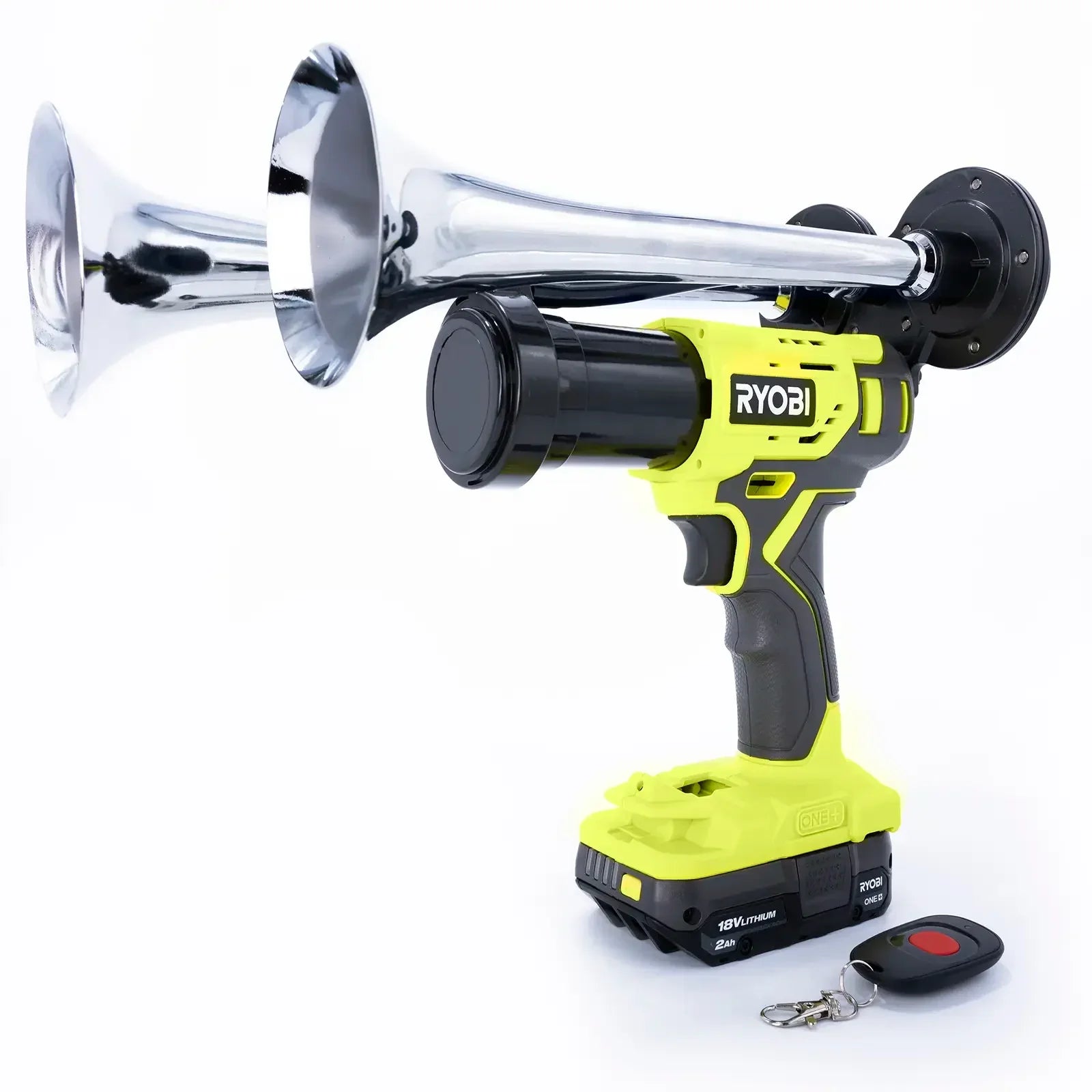 Train Horn for Ryobi Batteries - Dual