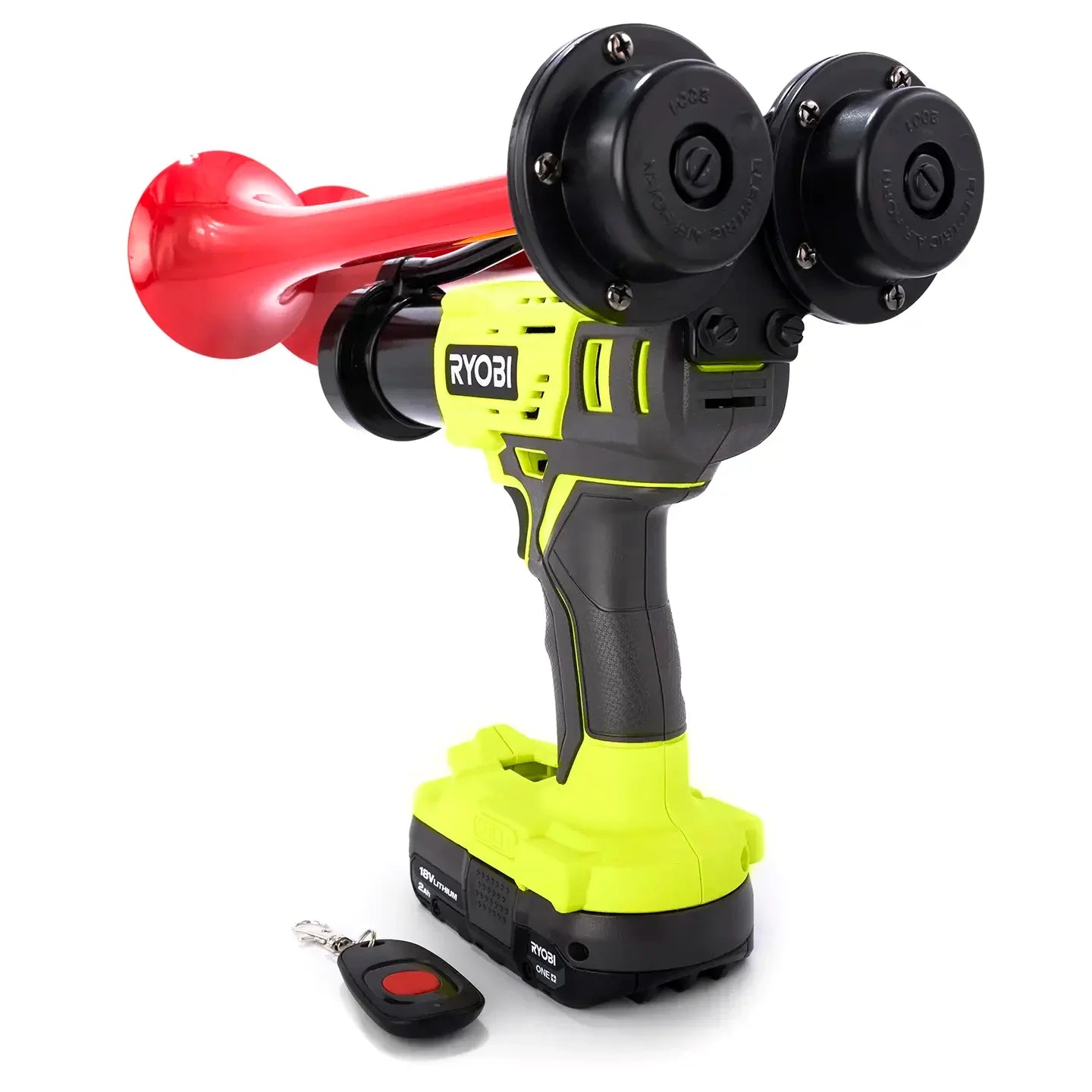 Train Horn for Ryobi Batteries - Dual