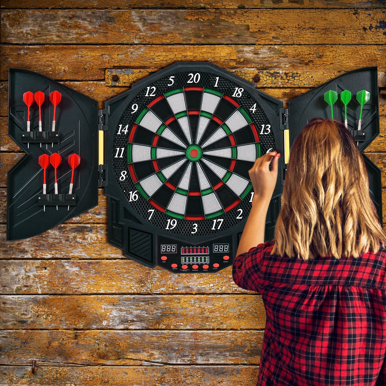 Electronic Dartboard Set