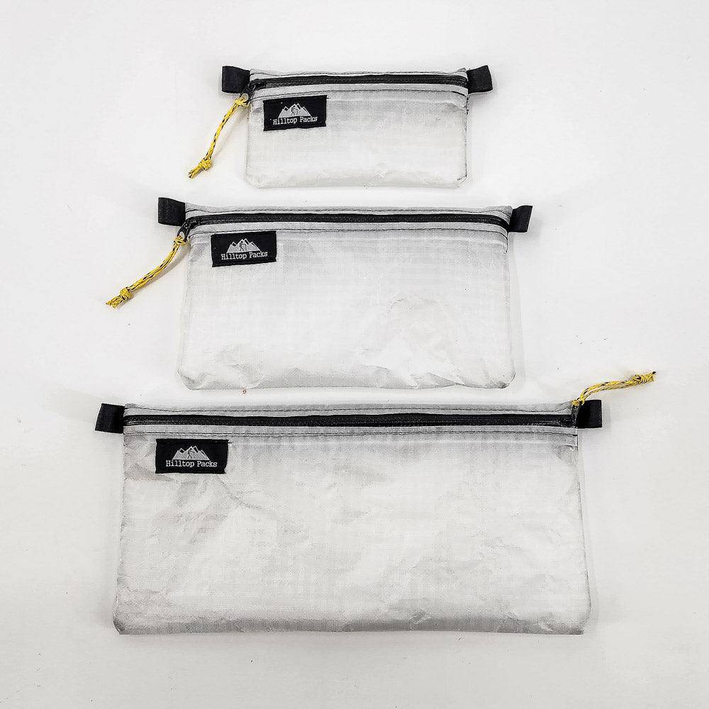 Ultralight Zipper Pouch Organizer Patterns Set 1