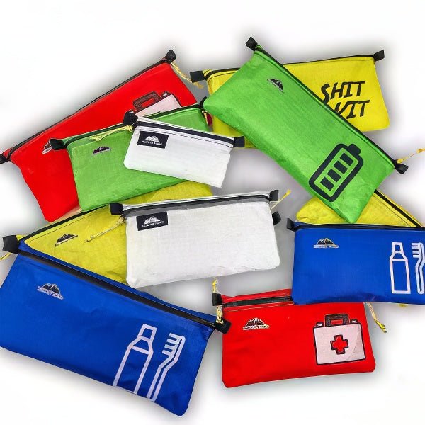 Ultralight Zipper Pouch Organizer Patterns Set 1