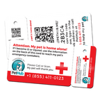 Pet ID Wallet & Keychain Card – Emergency Backup